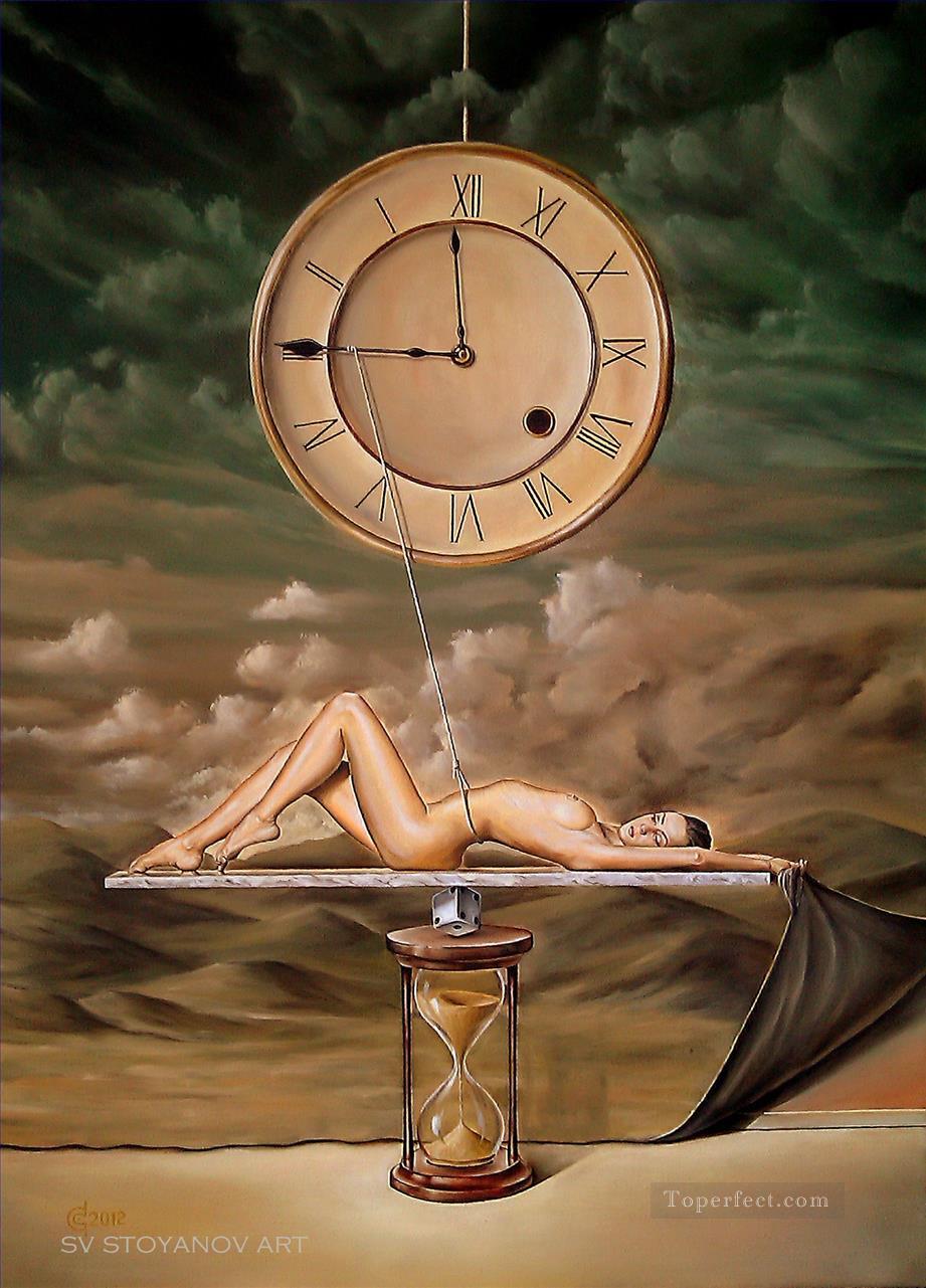 Illusion of time Fantasy Oil Paintings